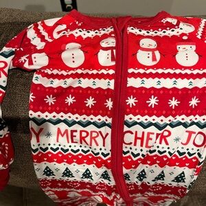 Little Sleepies Christmas zippy pajamas